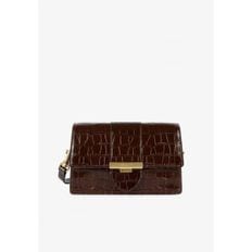 5000781 LANCASTER PETIT TROTTEUR-CROCO ILY - Across body bag marron