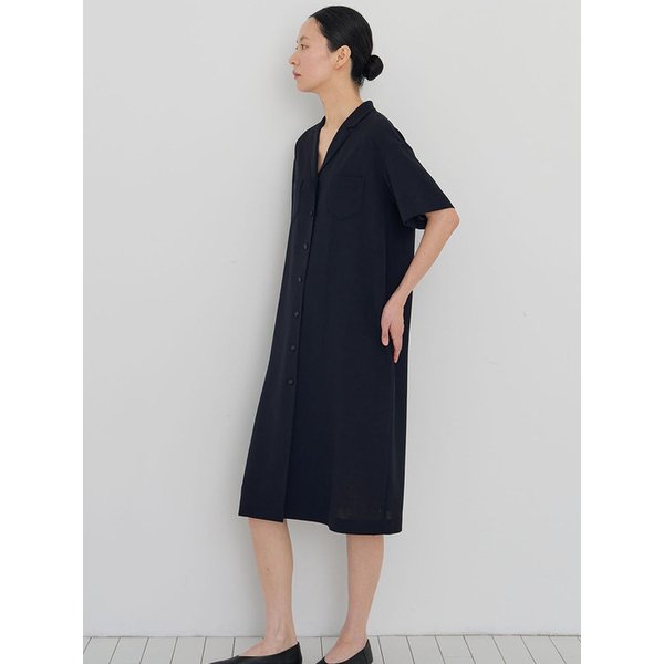 Formal summer dress navy