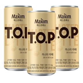 맥심 티오피 TOP 200ml x 36캔 마스터 라떼