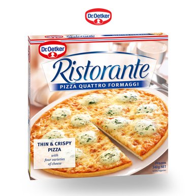 닥터오트커 리스토란테 콰트로치즈 냉동피자 340g DR OETKER