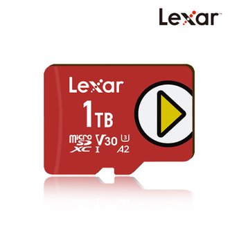 렉사 공식판매원 PLAY microSD카드 UHS-I급 1TB.