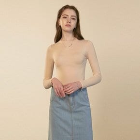 [YAN13] SKINNY R LONG T-SHIRTS_PEACH