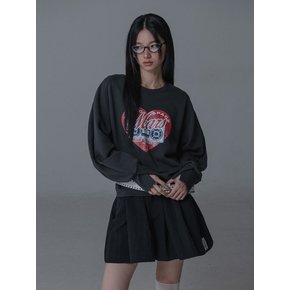 HEART SWEATSHIRT_CHARCOAL