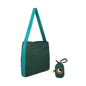 [공식수입정품] 티켓투더문 에코백 미디엄 15L 다크그린 에메랄드그린