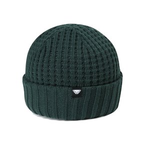 정상가 49000원 공용 폴디드 와플 비니 (Green) (YUW23C25G8)_GNYP