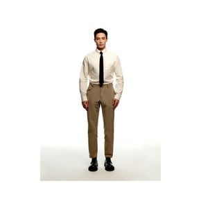 Bio Washing Tapered Chino Pants_Light Brown