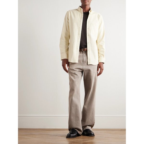 포르투기스 플란넬 로보 2.0 버튼다운 칼라 코튼 코듀로이 셔츠 46376663162911691