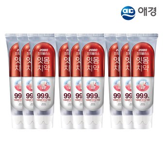 애경 2080 진지발리스 치약 120g 3입 X 3개 (오리지널/프로폴리스/허벌민트 택1)