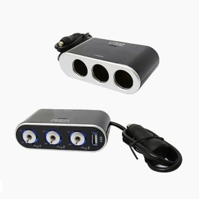 무배카렉스 아이팝 스위치 USB 3구소켓 / 멀티소캣 시가잭