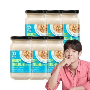 백설 베이컨까르보나라 파스타소스 355g x6개