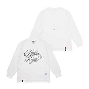 Bypass Oversized Long Sleeves T-Shirts White