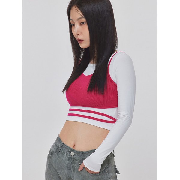 STRAPPY VEST TOP_T226TP105