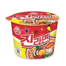 오뚜기 진라면 매운맛 큰컵라면 110g 12개