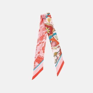 기비 [GIVY G+] 실크 트윌리 프린팅 스카프 GY25A4FAF6973