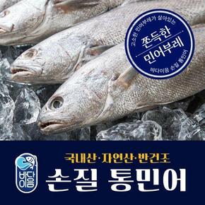 [바다이음]국내산 자연산 반건조 통민어 300g X 10팩