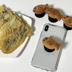 붕어빵 그립 휴대폰 장식 거치대 핸드폰 스마트폰