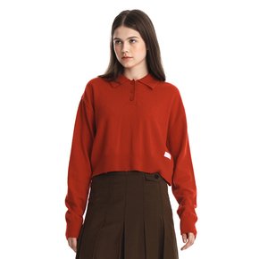 Omato Button Knit (Red)