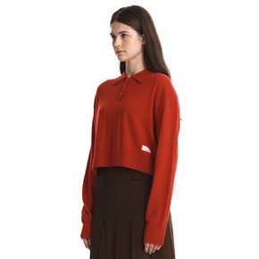 Omato Button Knit (Red)