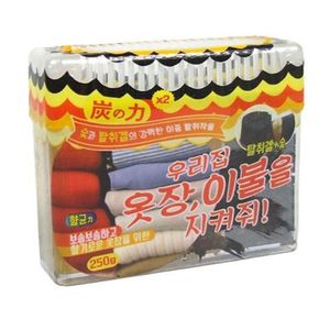 이중탈취 옷장용 탈취제 250g 서랍냄새제거 악취제거