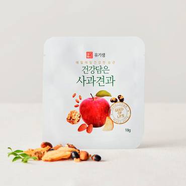 유기샘 건강담은 사과견과 낱봉