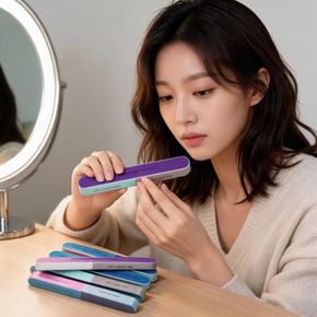 네일 파일 7면 버퍼 손톱 발톱 샌딩 네일케어 도구 셀프 홈케어