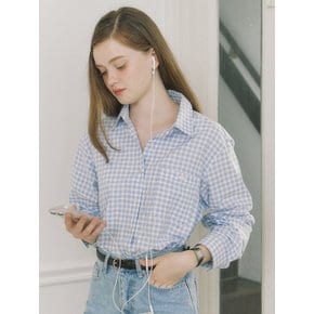 Classic Check Pocket Shirt - Blue