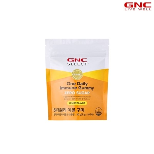 [GNC] 원데일리 이뮨 구미 제로슈가 멀티비타민 (총 10구미) 5일분_10...