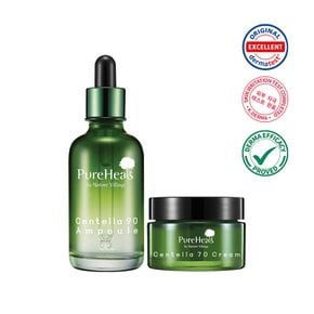 센텔라90 앰플 50ml+크림 50ml 세트