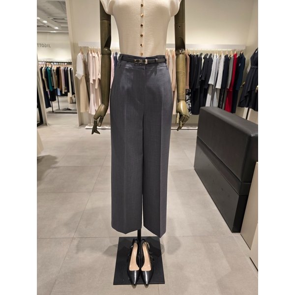 [파주점] 벨티드 멜란지 와이드 팬츠 JS4B0SL722