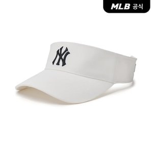 MLB [코리아공식]베이직 썬캡 NY (Ivory)