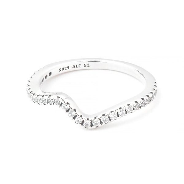 판도라 192539C01 스파클링 웨이브 링 반지