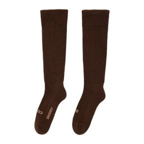 다크쉐도우바이릭오웬스 브라운 코튼 니삭스 DA01D1470 SOCKC 4413 KHAKI BROWN/DAR