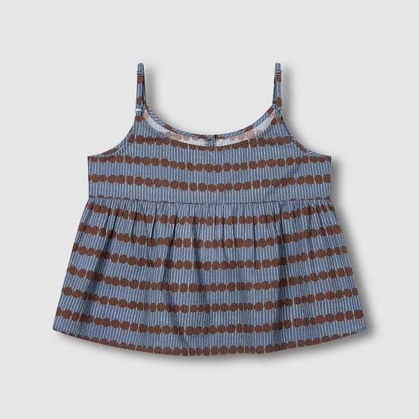 여 코튼 민소매 라운지 셔츠 J206201084096