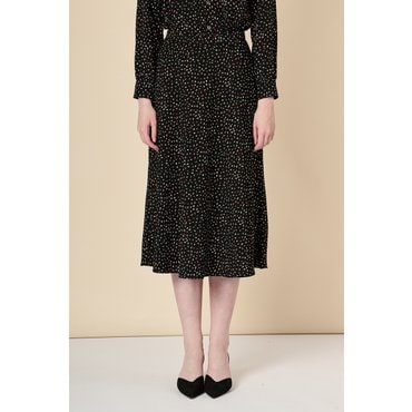 BCBG 도트프린트 스커트 B3F8S225