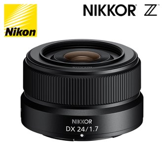 니콘 [니콘正品] NIKKOR Z DX 24mm f/1.7 [Z DX렌즈]