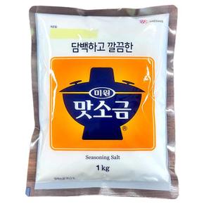대상 청정원 맛소금 1kg 조미료 업소용