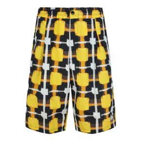 4679528 Marcelo Burlon Check Coulisse Nylon Shorts 78716625