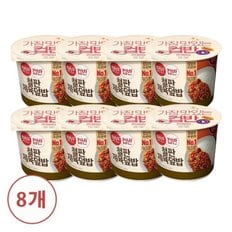 햇반 컵반 철판제육덮밥256g x8개