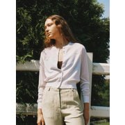 See-through Knit Cardigan_2color