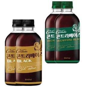 콘트라베이스 블랙500ml 12개 + 디카페인 블랙 500ml