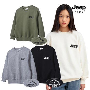 지프키즈 백프린팅맨투맨 KP3TSU899