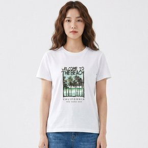 웰컴비치 라운드 남여공용 반팔C 컬러