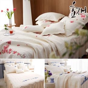예화 자수 워싱광목 스프레드 침구세트(SS) by효재[36208239]