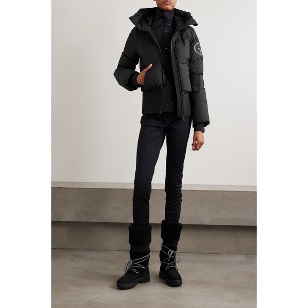 골드버그 빌리지 후드 퀼티드 다운 스키 재킷 46376663162919548