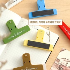 다이어리 집게 다꾸템 독서 악보 필사 클립 필사템 독서템 데스크 테리어 냉장고 자석 AA0077