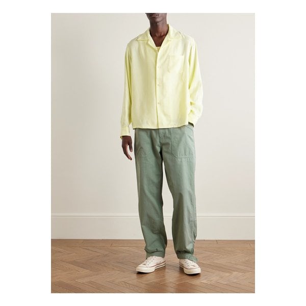 키시 컨버터블 칼라 위빙 셔츠 46376663162858724