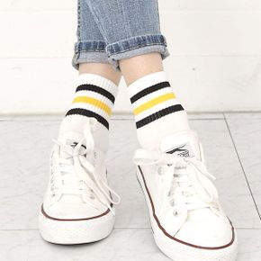 국산 포인트 링글 패션 양말 여자 여성 기본 학생 양말_P320825369