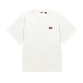 25SS 난가 반팔 티셔츠 ECOHYBRIDBOXLOGOEMBROIDERYTEE WHITE DOM