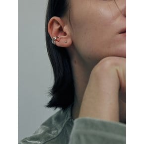 [925 silver] Deux.silver.179 / lien earcuff