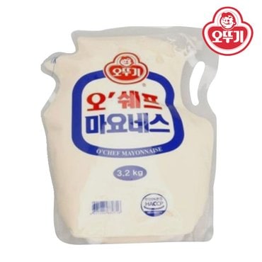  오뚜기 오쉐프 마요네스(스탠딩파우치) 3.2kg